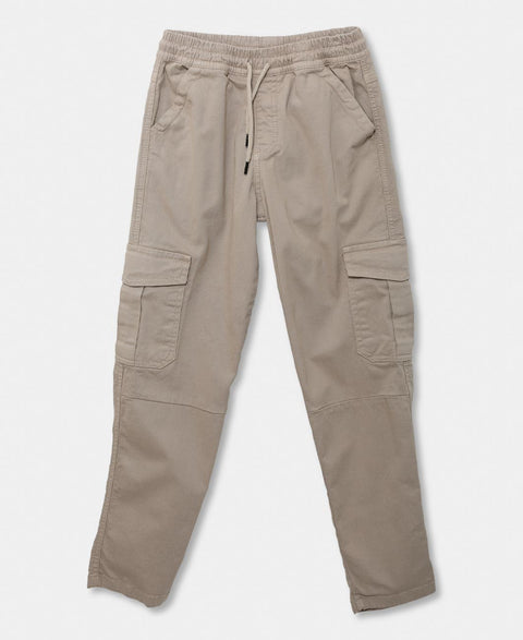 Pantalón Cargo Para Niño En Poliéster Color Arena