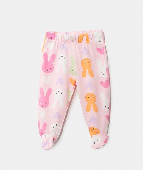 Pijama Manga Larga Para Recién Nacida En Tela Suave Color Rosado