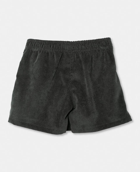 Falda Short Para Niña En Corduroy Color Verde Oscuro
