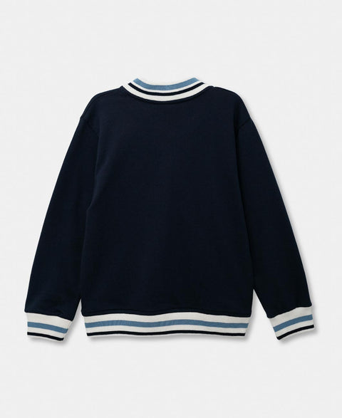 Chaqueta Para Bebé Niño En Burda Color Azul Oscuro