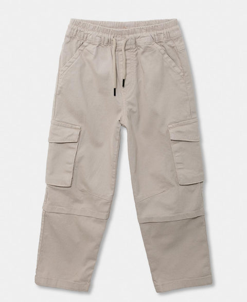 Pantalón Cargo Para Bebé Niño En Drill Color Arena