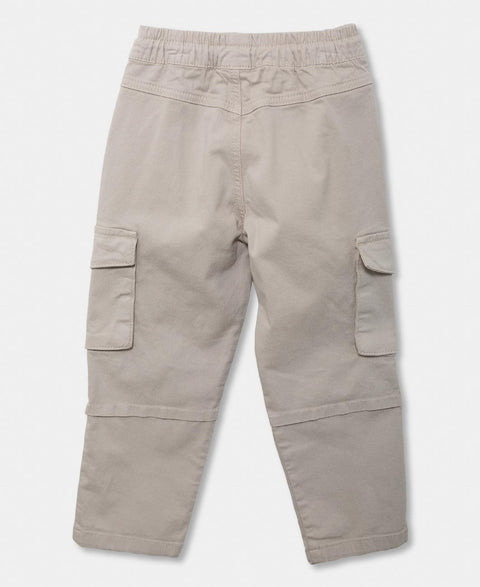 Pantalón Cargo Para Bebé Niño En Drill Color Arena