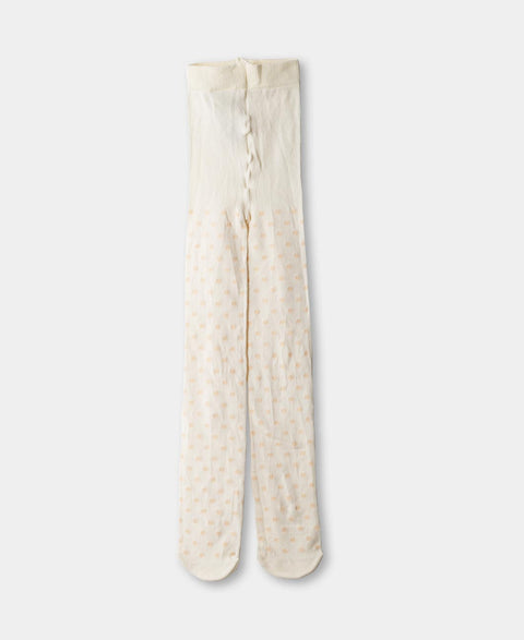 Media Pantalón Para Bebe Niña En Algodón  Color Beige