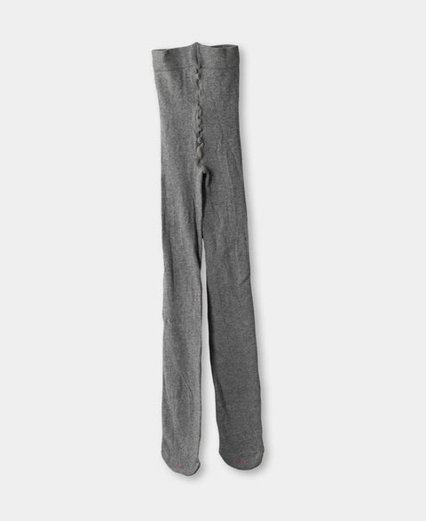 Medias Pantalón Para Recién Nacida En Algodón Color Beige Y Gris