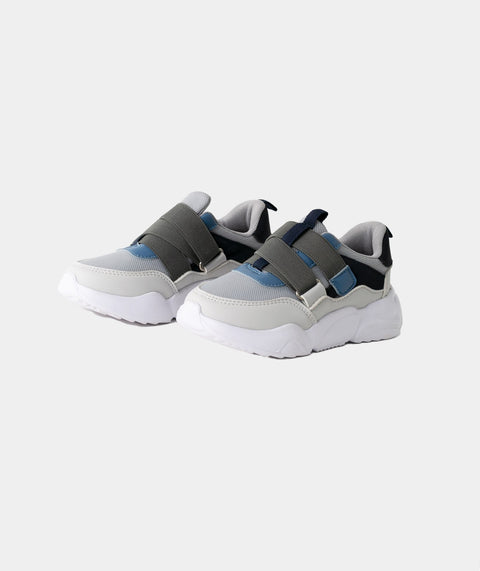 Tenis Para Bebé Niño En Material Sintético Color Gris