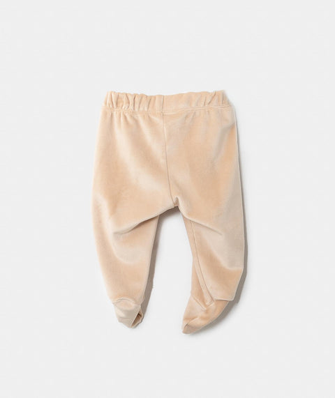 Pantalón Unisex En Tela Suave Color Arena