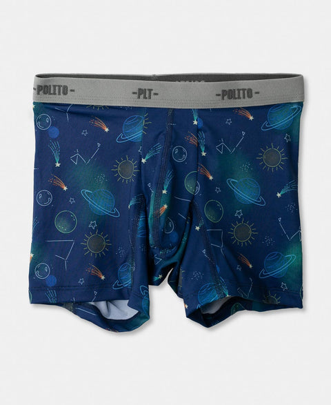 Paquete De Bóxers X 3 Para Niño En Algodón Color Blanco