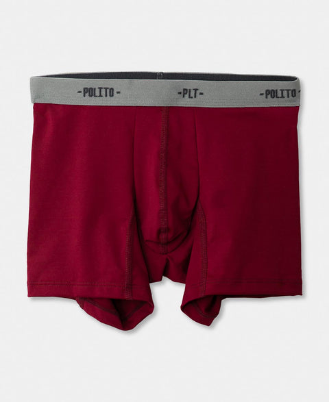 Paquete De Bóxer X 3 Para Niño En Algodón Color Vino