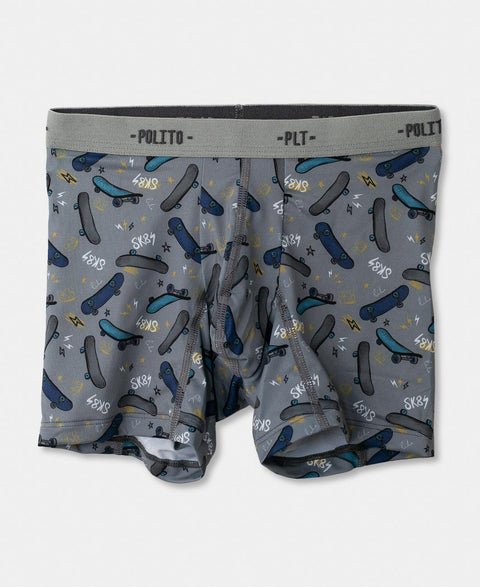 Paquete De Bóxer X 3 Para Niño En Algodón Color Mostaza