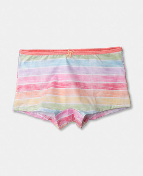 Paquete De Top Y Panties Para Niña En Algodón Color Rosado