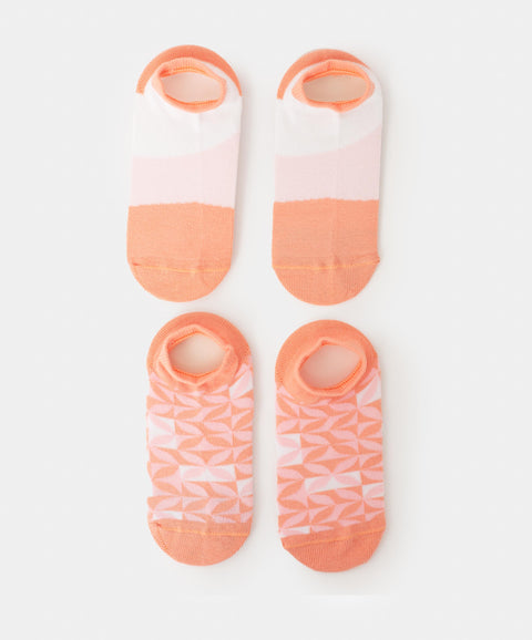 Medias X 2 Para Niña En Algodón Color Rosado