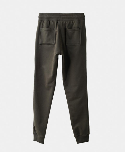 Jogger Perchado Para Niño Color Verde Militar
