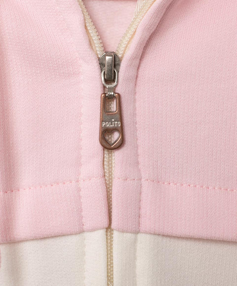 Buzo Con Chompa Para Bebé Niña En Burda Color Marfil