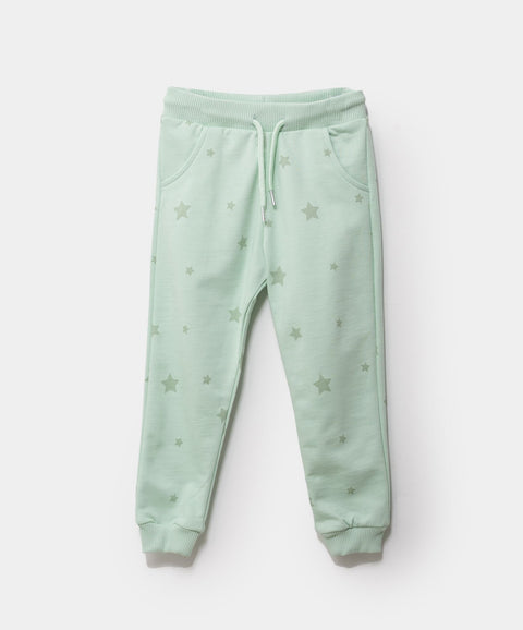 Conjunto Deportivo Para Bebé Niña En Burda Color Verde