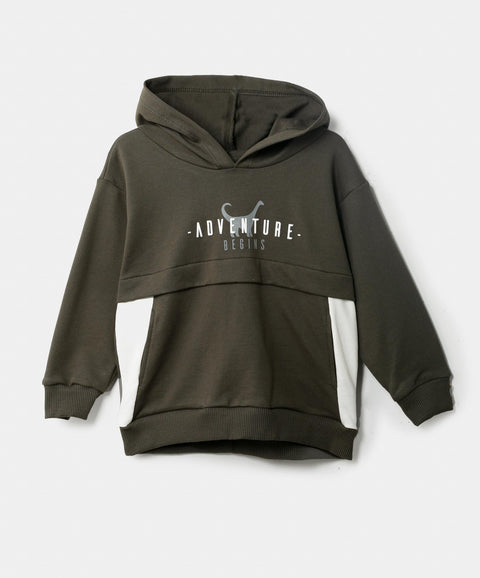 Buzo Con Chompa Para Bebé Niño En Burda Color Verde Militar
