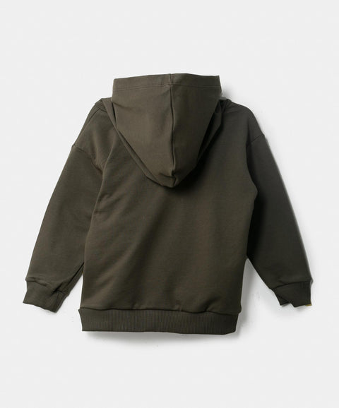 Buzo Con Chompa Para Bebé Niño En Burda Color Verde Militar
