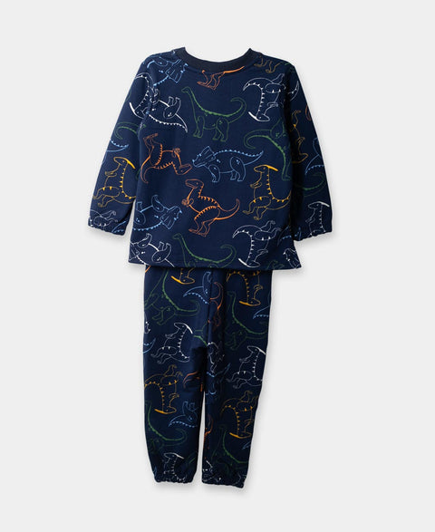 Conjunto Buzo Jogger Para Bebé Niño En Burda Color Azul