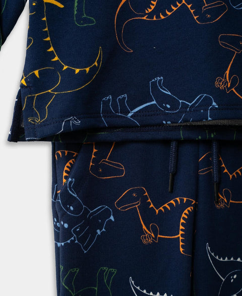 Conjunto Buzo Jogger Para Bebé Niño En Burda Color Azul