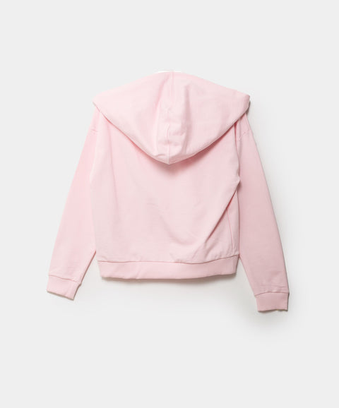 Buzo Con Chompa Para Niña En Burda Color Rosado