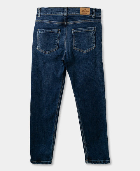 Jean Para Niño En Denim Color Indigo