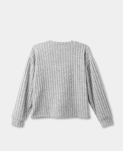 Buzo Para Niña En Algodón Color Gris