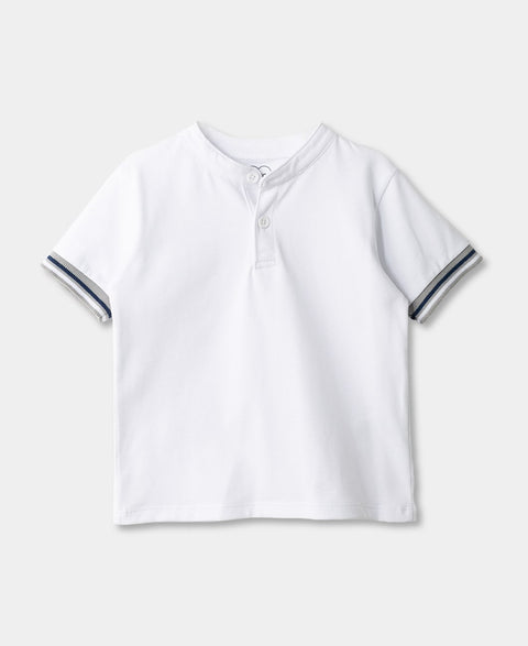 Conjunto De Camiseta Y Short Para Recién Nacido En Tela Suave Color Gris