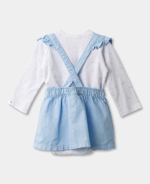Conjunto De Falda Y Body Para Recién Nacida En Tela Suave Color Blanco