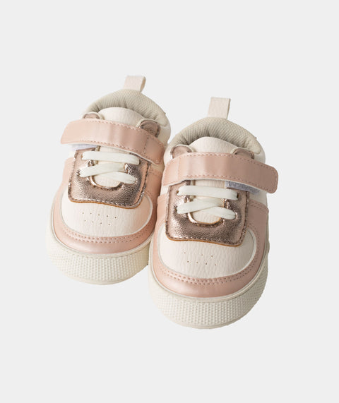 Tenis Pre Caminadores Para Recién Nacida Color Rosado