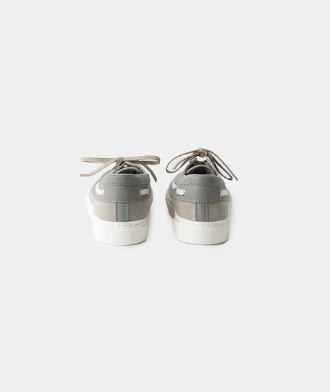 Tenis Para Niño En Material Sintético Color Gris