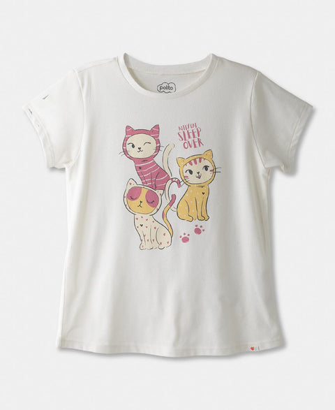 Pijama Manga Corta Para Niña En Licra Color Rosado