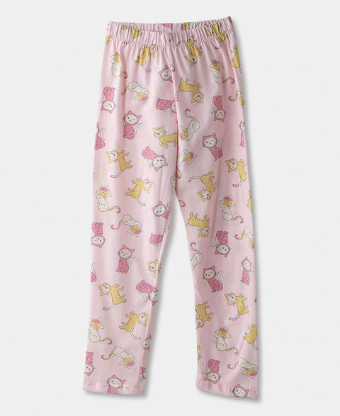 Pijama Manga Corta Para Niña En Licra Color Rosado
