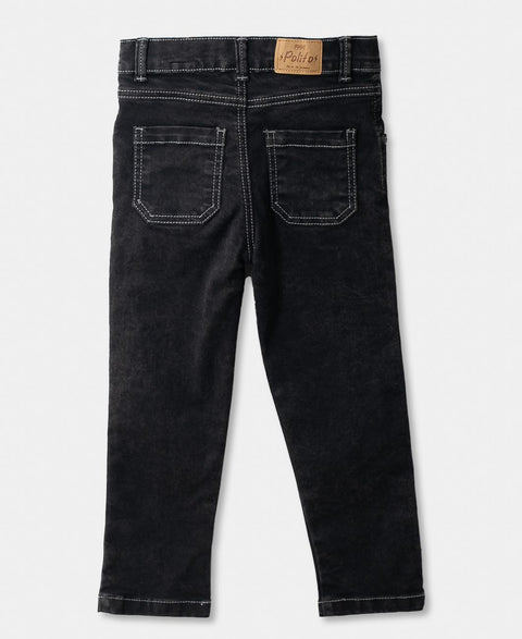 Jean Para Bebé Niño En Denim Color Negro