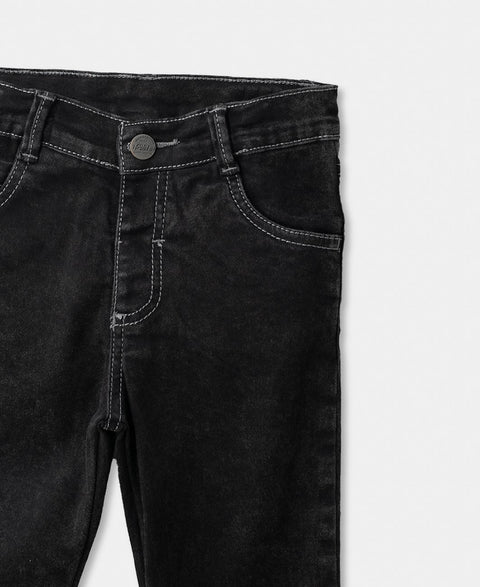Jean Para Bebé Niño En Denim Color Negro