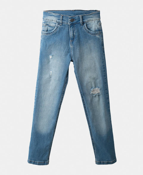 Jean Para Niño En Denim Color Índigo