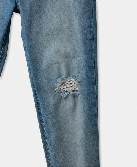 Jean Para Niño En Denim Color Índigo