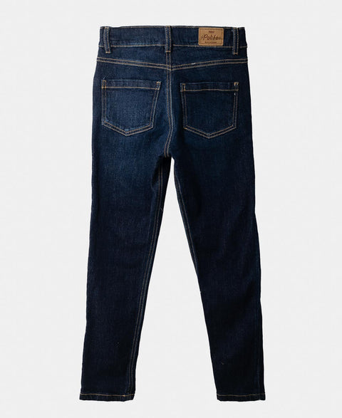 Jean Para Niño En Denim Color Indigo