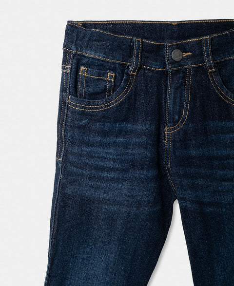 Jean Para Niño En Denim Color Indigo