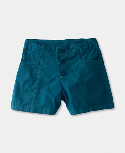 Short Para Niña En Catania Color Jade Oscuro