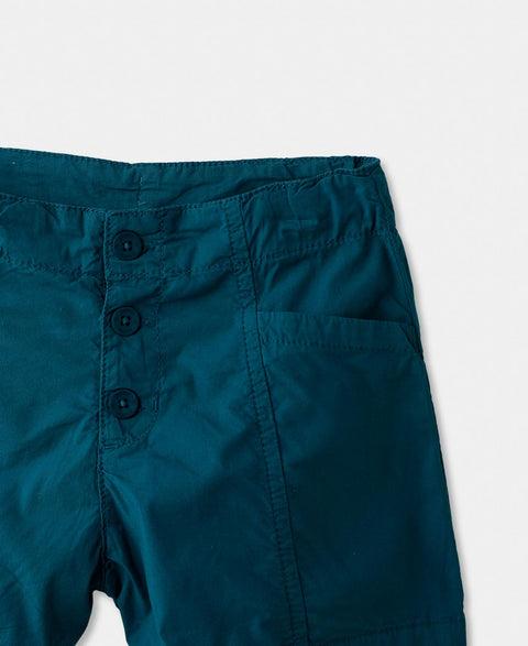 Short Para Niña En Catania Color Jade Oscuro