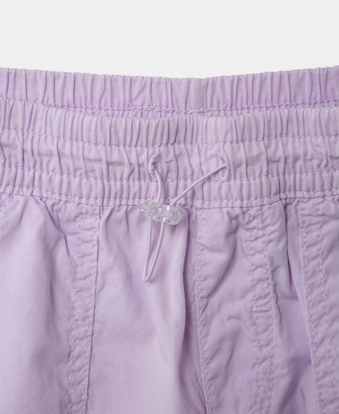 Pantalón Cargo Para Niña En Popelina Color Lila