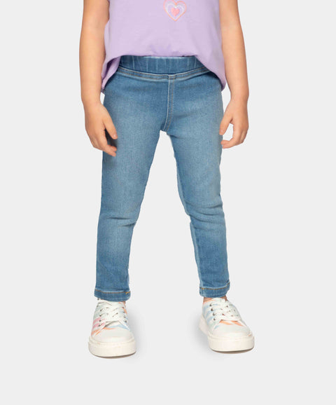 Leggings Para Bebe Niña En Burda Color Índigo