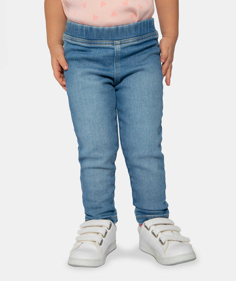 Leggings Para Bebe Niña En Burda Color Índigo