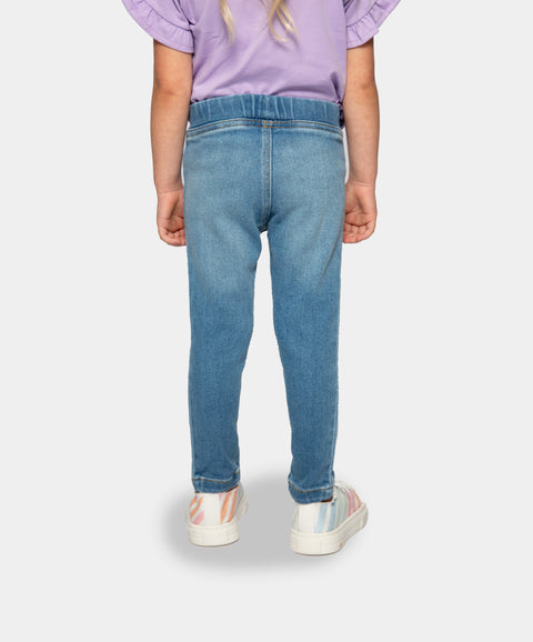 Leggings Para Bebe Niña En Burda Color Índigo