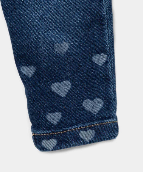 Jeggins Para Bebé Niña En Denim Color Índigo Claro