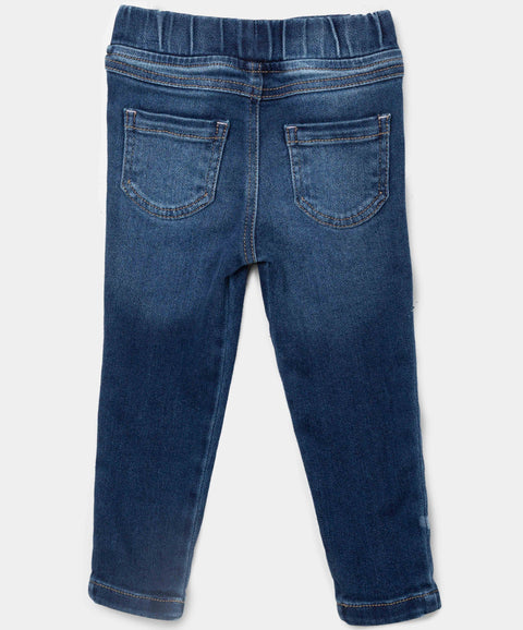Jeggins Para Bebé Niña En Denim Color Índigo Claro