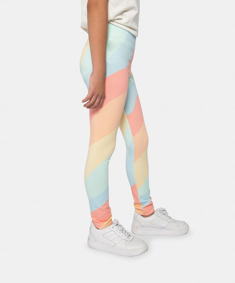 Leggins Estampado Para Niña En Licra De Colores