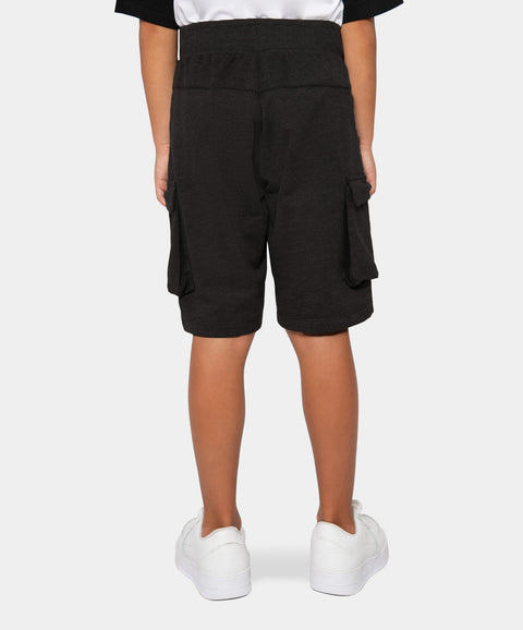 Bermuda Cargo Para Niño En Milan Color Negro Cross