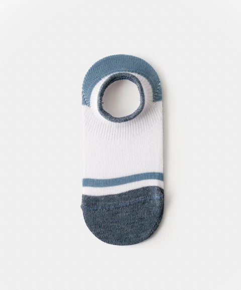 Medias X 2 Para Bebé Niño En Algodón Color Azul