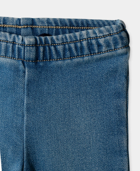 Leggins Para Recién Nacida En Burda Color Índigo