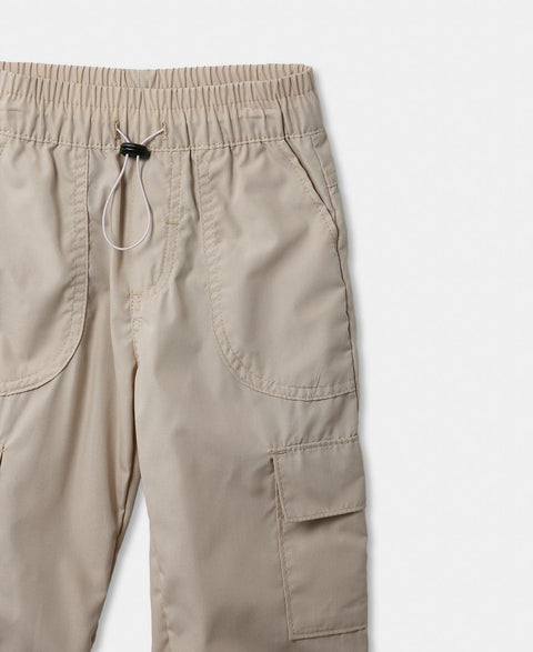 Pantalón Cargo Para Bebé Niño En Algodón Color Arena